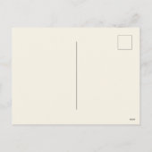 Geometrische kerstman feestdagenkaart (Achterkant)