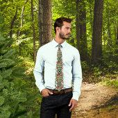 Geometrische kerstStar-Stropdas Stropdas