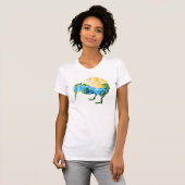 Geometrische Kiwi T-shirt (Voorkant volledig)