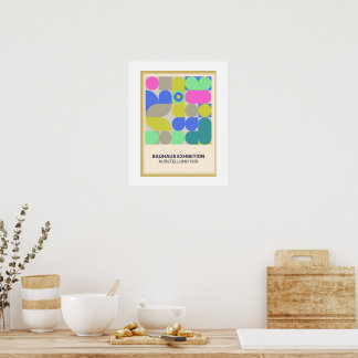 geometrische klassieke bauhaus posterart design poster