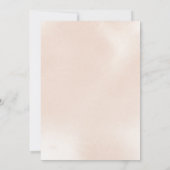 Geometrische Klassieke Floral Let's Celebrate Part Kaart (Achterkant)