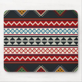 Geometrische  klassieker schattig trendy kleurrijk muismat