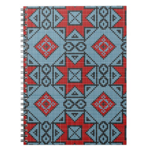 Geometrische klassieker schattig-trendy stijlvol notitieboek