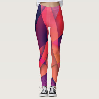 Geometrische kleur Leggings