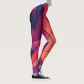 Geometrische kleur Leggings (Rechts)