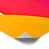 Geometrische kleuremotie poster (Hoek)