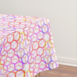 Geometrische kleuren Groot Tafelkleed