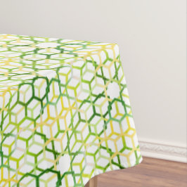 Geometrische kleuren Grote tablet Tafelkleed