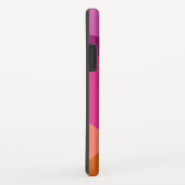 Geometrische kleurenblok in Paarse persoonlijke na Case-Mate iPhone Case (Achterkant/rechts)