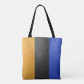 Geometrische kleurenblok, speciaal gepersonaliseer tote bag (Achterkant)
