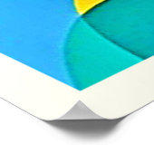 Geometrische Kleurensymfonie Poster (Hoek)