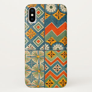 Geometrische kleurrijke Antiek Egyptische grafisch Case-Mate iPhone Case