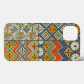 Geometrische kleurrijke Antiek Egyptische grafisch Case-Mate iPhone Case (Achterkant (horizontaal))