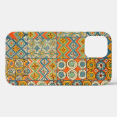 Geometrische kleurrijke Antiek Egyptische grafisch Case-Mate iPhone Case (Achterkant (horizontaal))