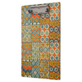 Geometrische kleurrijke Antiek Egyptische grafisch Klembord (Links)