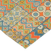 Geometrische kleurrijke Antiek Egyptische grafisch Korte Tafelloper (Hoek)