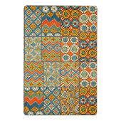 Geometrische kleurrijke Antiek Egyptische grafisch Mini Klembord (Achterkant)