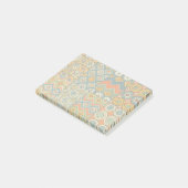 Geometrische kleurrijke Antiek Egyptische grafisch Post-it® Notes (Schuin)