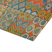 Geometrische kleurrijke Antiek Egyptische grafisch Snijplank (Hoek)