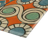 Geometrische kleurrijke Antiek Egyptische grafisch Snijplank (Hoek)