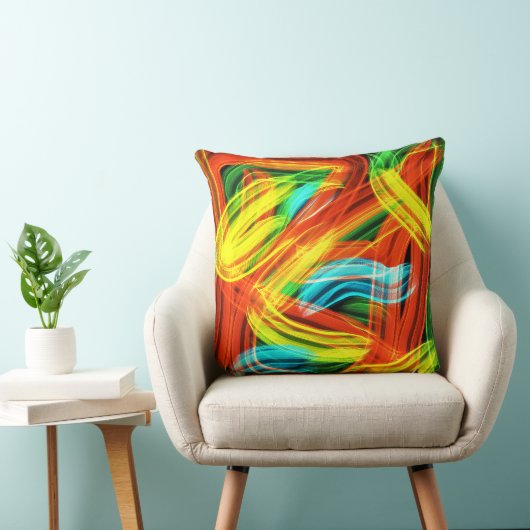 geometrische kleurrijke decoratieve kussenhoes kussen (Stoel)