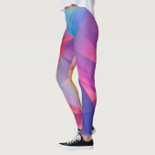 Geometrische kleurrijke Leggings (Links)