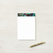 Geometrische, kleurrijke, originele Abstracte kuns Post-it® Notes (Op bureau)