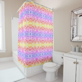 GEOMETRISCHE KLORFULLEZEN PATROON DOUCHEGORDIJN