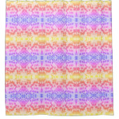 GEOMETRISCHE KLORFULLEZEN PATROON DOUCHEGORDIJN (Voorkant)