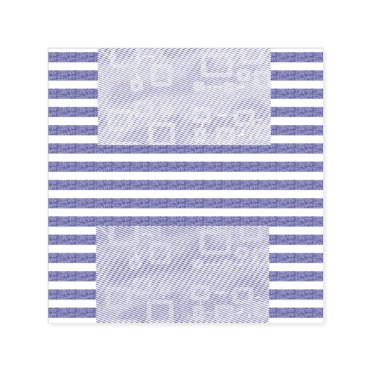 Geometrische koele strepen  zelfinktende stempel (Design)