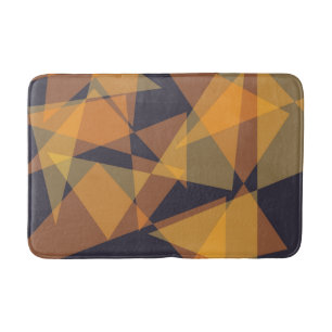 Geometrische, koele, trendy, moderne, eenvoudige d badmat