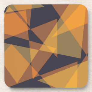 Geometrische, koele, trendy, moderne, eenvoudige d bier onderzetter