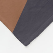 Geometrische, koele, trendy, moderne, eenvoudige d fleece deken (Hoek)