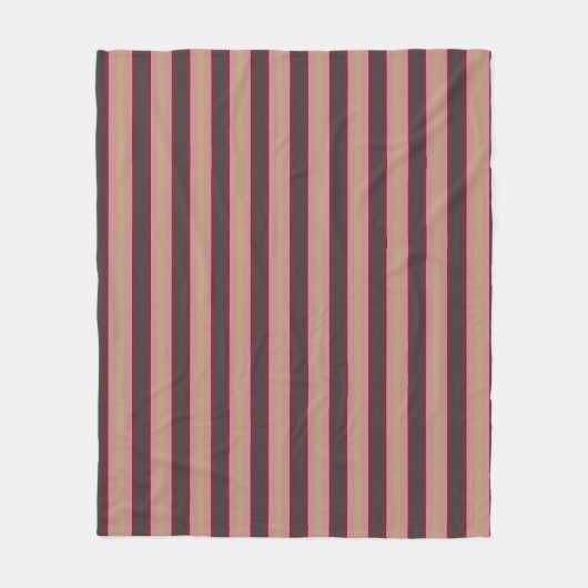 Geometrische koninklijke cirkel kleurrijke vertica fleece deken (Voorkant)