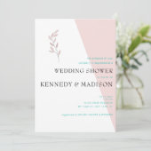 Geometrische koraal Nieuwe opmerkelijke EPIC-begro Kaart (Staand voorkant)