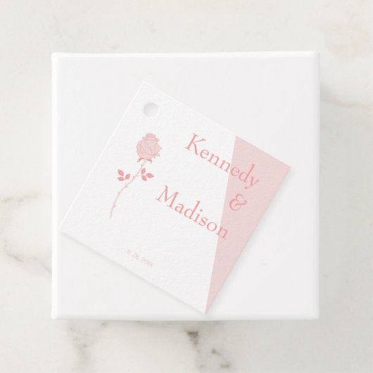 Geometrische koraalbegroting opmerkelijk bedankjes labels (In situ)