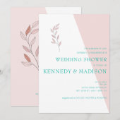 Geometrische koraalbegroting opmerkelijk kaart (Voorkant / Achterkant)