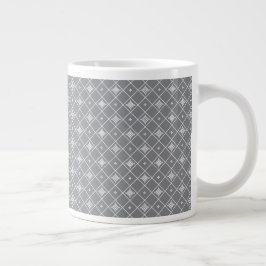 Geometrische kruis hanger grote koffiekop
