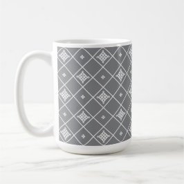 Geometrische kruis hanger koffiemok