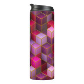Geometrische kubussen thermosbeker (Geroteerd rechts)
