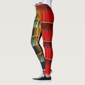 geometrische kunst abstract naadloos leggings (Links)
