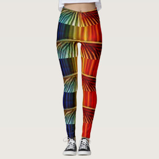 geometrische kunst abstract naadloos leggings