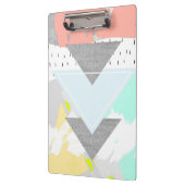 Geometrische kunst afdrukken klembord (Links)