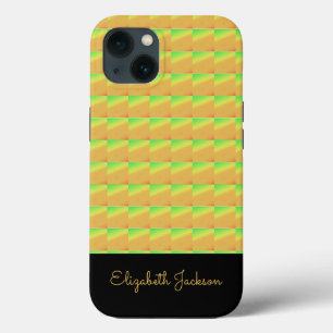 Geometrische kunst, Afrikaanse tropische zonsonder Case-Mate iPhone Case