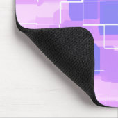 Geometrische kunst "Blauwe Berry" Muismat (Hoek)