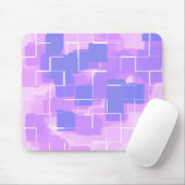 Geometrische kunst "Blauwe Berry" Muismat (Met muis)