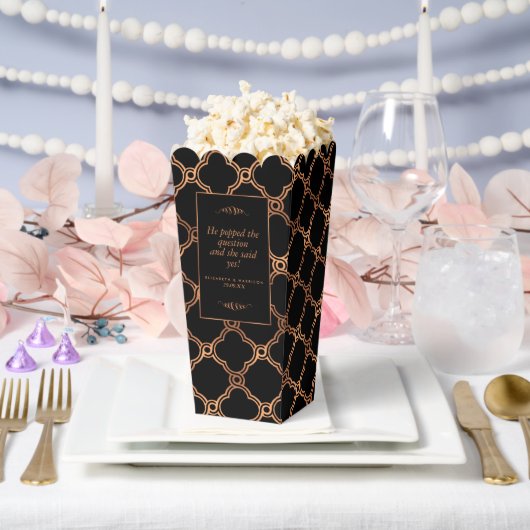  Geometrische Kunst Deco Gatsby Wedding Bedankdoosjes (Huwelijk)