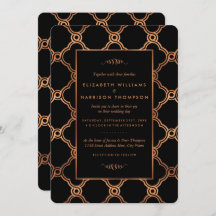  Geometrische Kunst Deco Gatsby Wedding