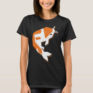 geometrische kunst "Ik ben een Koi-vis" voor ieder T-shirt