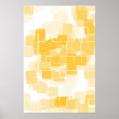 Geometrische kunst "Melon" Poster (Voorkant)